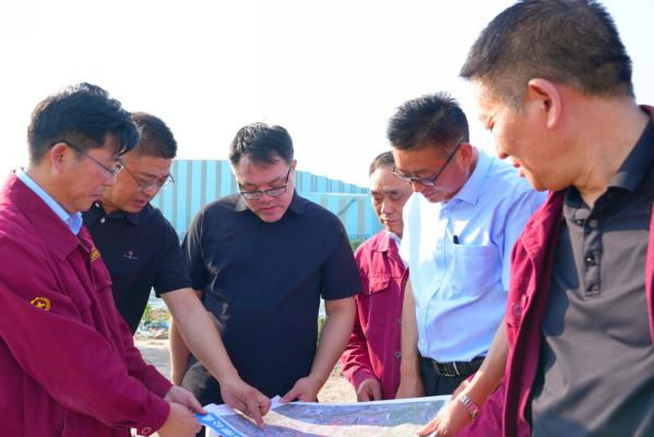 集团党委书记、董事长沈彬来开云手机站登录入口调研指导